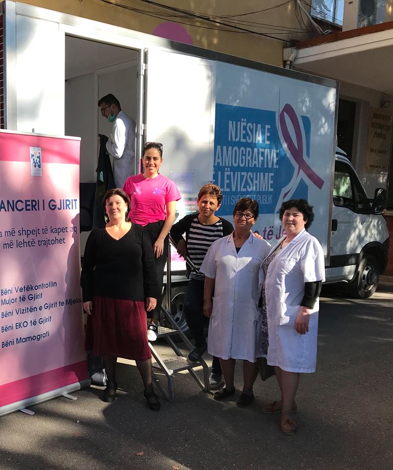 Europa Donna Albania ofron mamografi falas-2